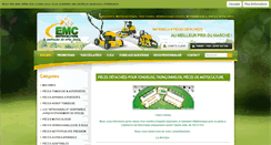 Desktop Screenshot of emc-motoculture.com